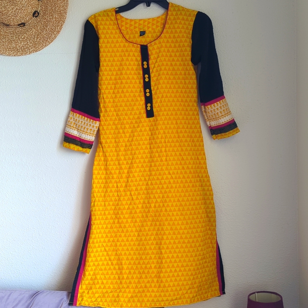 NWOT Soft cotton summer kurta dress